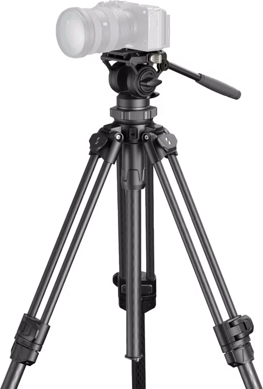 SmallRig 4420 Lightweight Video Carbon Fiber Tripod Kit AD-50 Pro