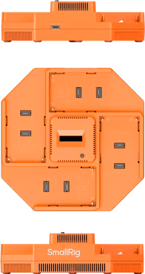 SmallRig 4837 NP-F 4-Channel Camera Battery Charger