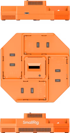 SmallRig 4837 NP-F 4-Channel Camera Battery Charger
