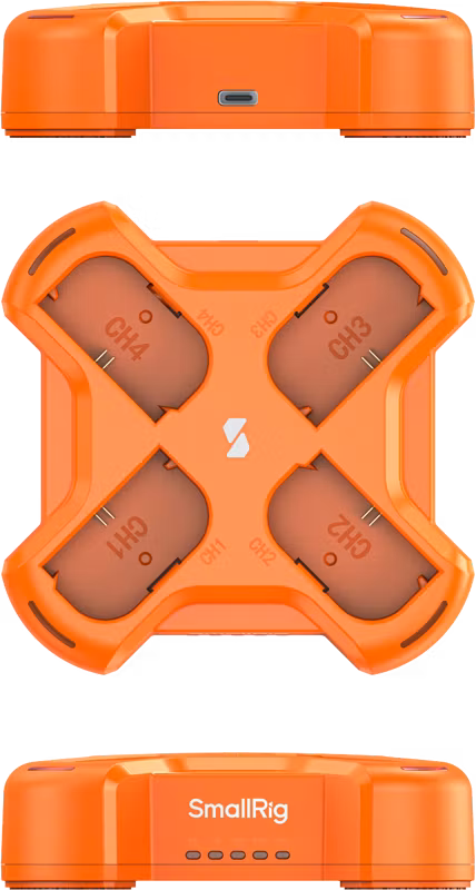 SmallRig 4838 LP-E6NH 4-Channel Camera Battery Charger