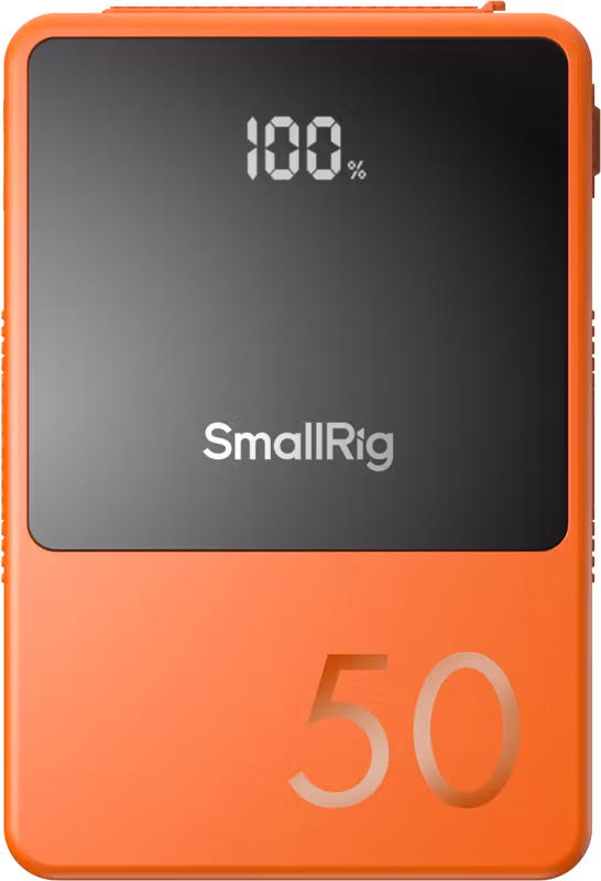SmallRig 4871 V-Mount Battery Mini VB50 (Orange)