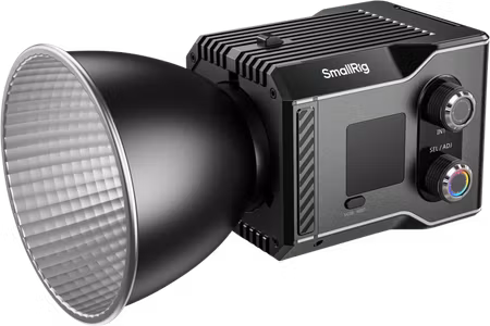 SmallRig 4810 RC 60C RGB LED Video Light with Powerbank Clamp Edition