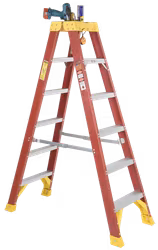 Kupo KFL-T10 Fiberglass ladder Double Sided  (300cm)