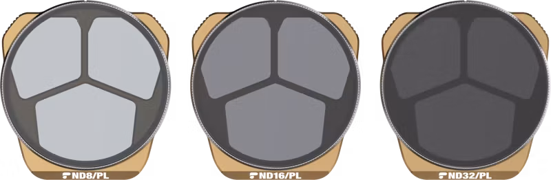 PolarPro DJI Mavic 3 Pro Vivid Collection ND8/PL, ND16/PL, ND32/PL