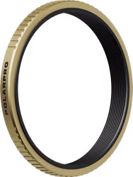 PolarPro Fuji X100 Filter Adapter 49mm Black