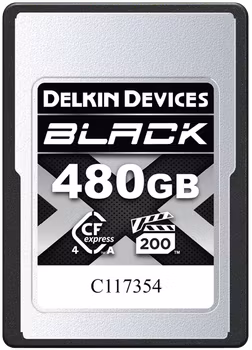 Delkin CFexpress 4.0 BLACK | Type A | VGP200, R1830/W1710 (Type A | 4.0) 480GB
