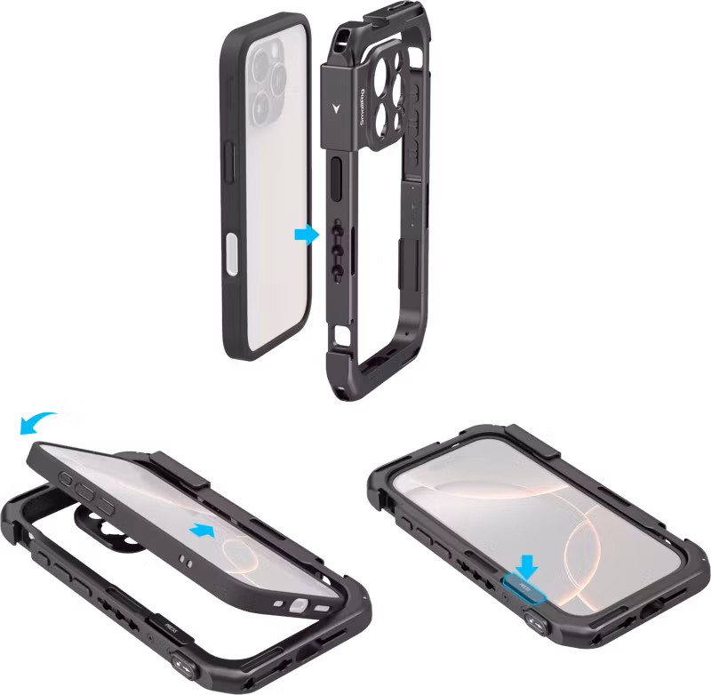 SmallRig 5008 Mobile Video Cage Basic Edition for iPhone 16 Pro