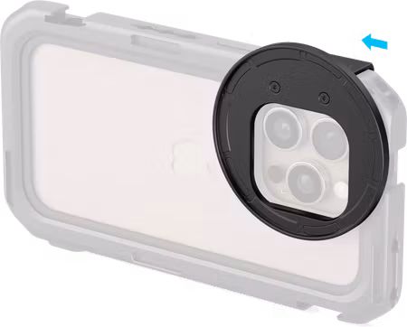 SmallRig 5010 Attachable Filter Adapter for iPhone 16 Series Cage 67mm