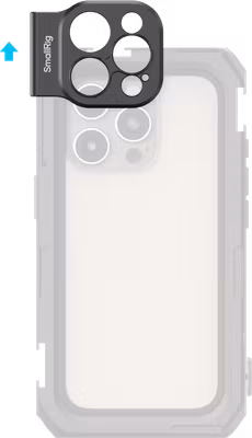 SmallRig 5009 Lens Backplate for iPhone 16 Series Cage 17mm Threaded