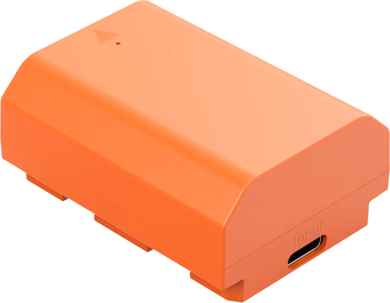 SmallRig 4969 NP-FZ100 USB-C Rechargeable Camera Battery Orange