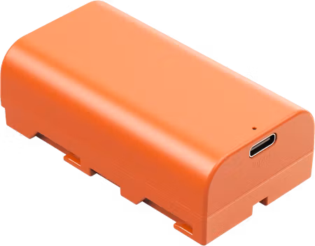 SmallRig 4971 NP-F550 USB-C Rechargeable Camera Battery Orange