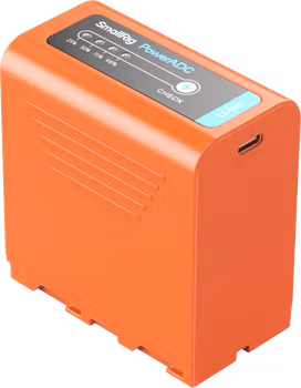SmallRig 4972 NP-F970 USB-C Rechargeable Camera Battery Orange