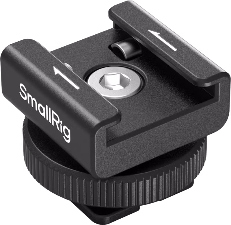 SmallRig 4822 Wireless Microphone Support with Cold Shoe Mount