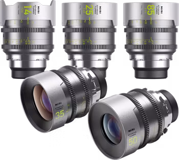 NiSi Athena Tuned Cine Lens Set PL-Mount