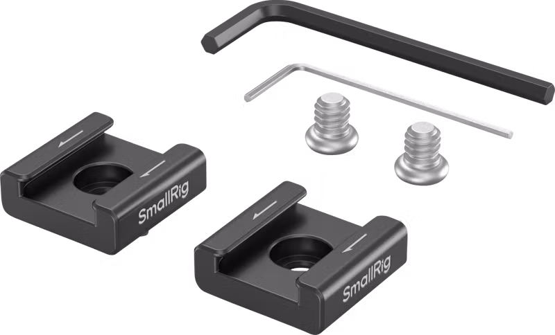 SmallRig 5032 Anti-Twist Cold Shoe Mount Support (2pcs)