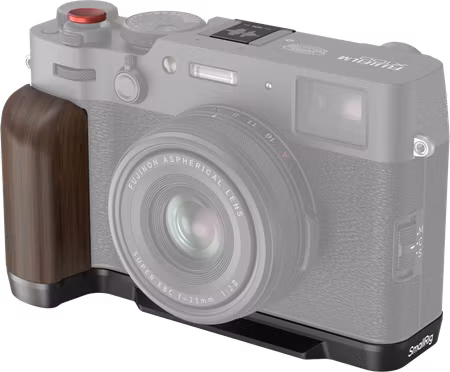 SmallRig 4805 Wooden L-Shape Grip for FUJIFILM X100VI / X100V Black