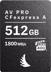 Angelbird CFexpress Type A, VPG400, 8K+ RAW, R1800/W1650 (Type A | 4.0) 512GB