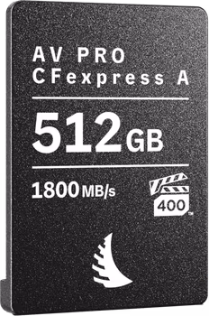 Angelbird CFexpress Type A, VPG400, 8K+ RAW, R1800/W1650 (Type A | 4.0) 512GB
