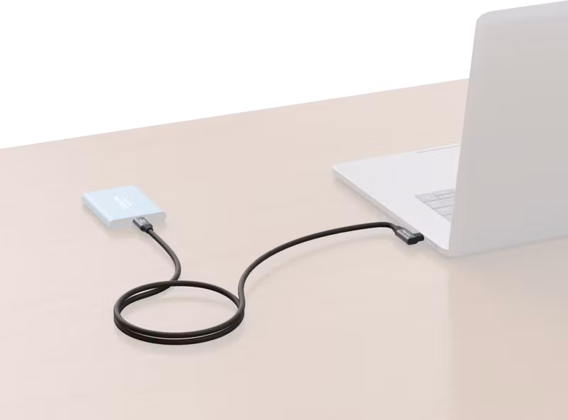 SmallRig 4791 USB-C (Straight) to USB-C (Angled) Data Cable 60cm