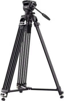 SmallRig 4686 Heavy-Duty Fluid Head Video Tripod Kit AD-01S