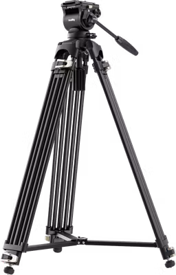 SmallRig 4686 Heavy-Duty Fluid Head Video Tripod Kit AD-01S