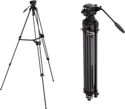 SmallRig 4686 Heavy-Duty Fluid Head Video Tripod Kit AD-01S