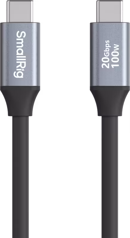 SmallRig 4788 USB-C (Straight) to USB-C (Straight) Data Cable 35cm