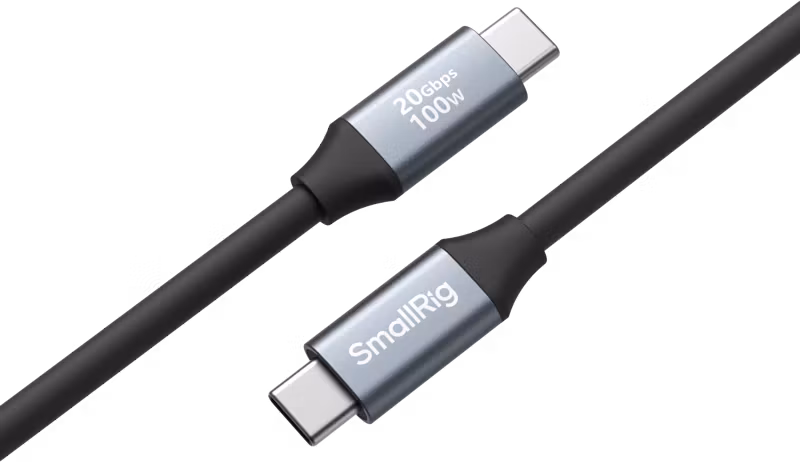 SmallRig 4788 USB-C (Straight) to USB-C (Straight) Data Cable 35cm