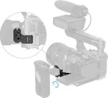 SmallRig 4458 Side Handle Extension Adapter Part with NATO Clamp