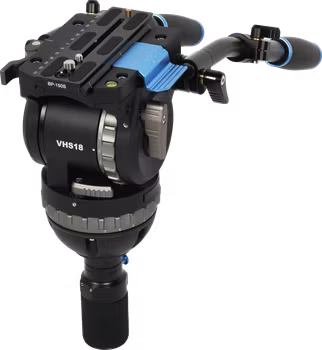 Sirui Pro Fluid Video Head VHS18 with 100mm Half Ball
