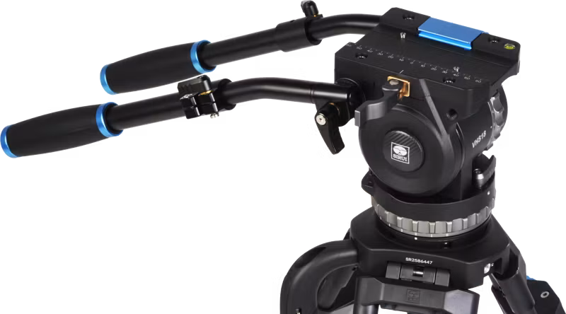 Sirui Pro Fluid Video Head VHS18 with 100mm Half Ball