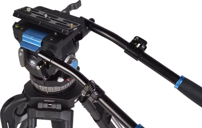 Sirui Pro Fluid Video Head VHS18 with 100mm Half Ball