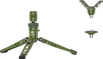 Sirui Table Tripod / Low Angle Monopod Feet & V-Shape Gun Pedal Version Green