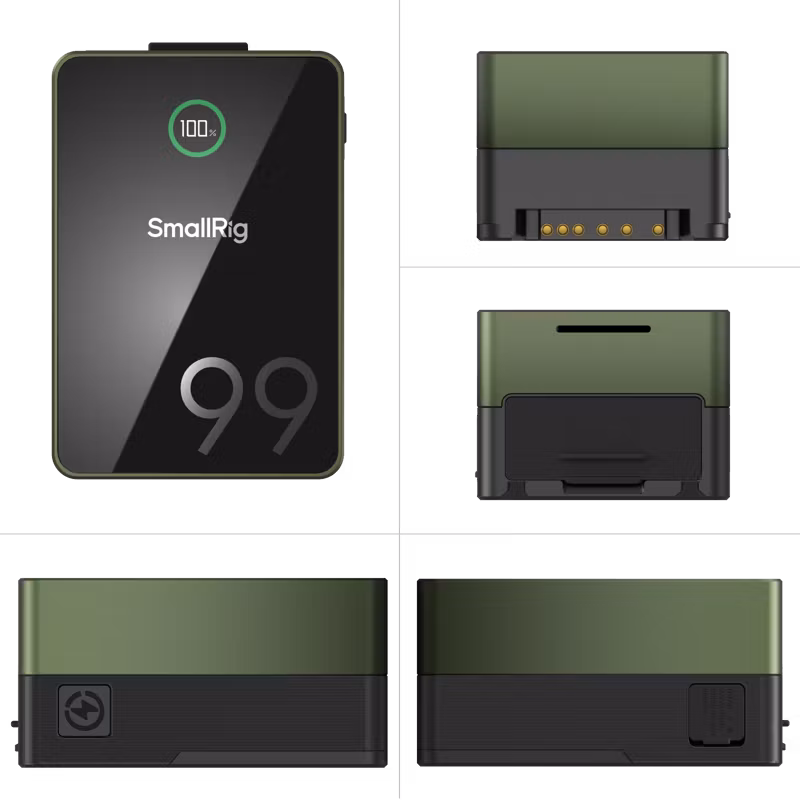 SmallRig 4974 VB99 Pro mini V Mount Battery Green