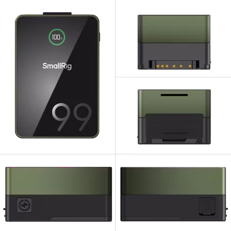 SmallRig 4974 VB99 Pro mini V Mount Battery Green