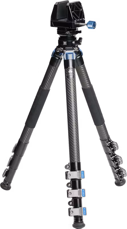 Sirui Tripod Kit Carbon with Gun Clamp & Leveling Base