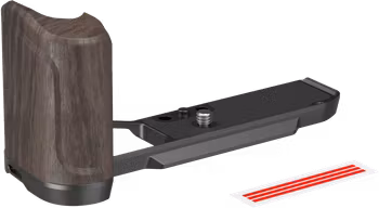 SmallRig 4801 L-Shape Mount Plate with Wooden Handle for Nikon Z f