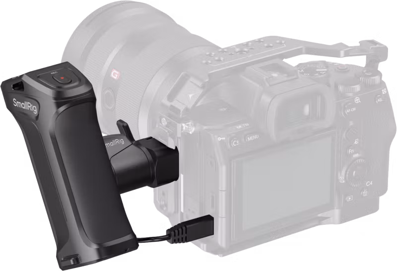 SmallRig 3893 Rotating Side Handle with Trigger REC for Selected Sony Mirrorless Cameras