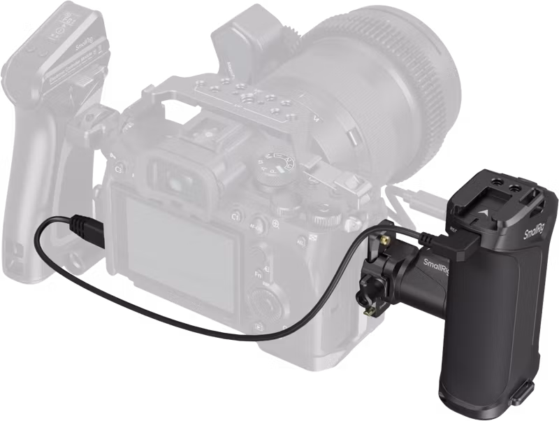 SmallRig 3893 Rotating Side Handle with Trigger REC for Selected Sony Mirrorless Cameras