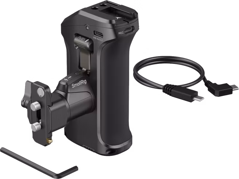SmallRig 3893 Rotating Side Handle with Trigger REC for Selected Sony Mirrorless Cameras