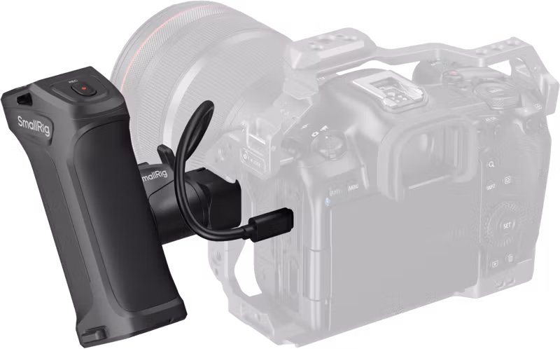 SmallRig 5235 Rotating Side Handle with Trigger REC for Selected Canon / Blackmagic Design Cameras