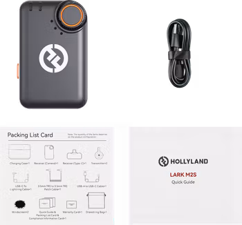 Hollyland LARK M2S Lightning Receiver (Space Gray) Fit for Lark M2S