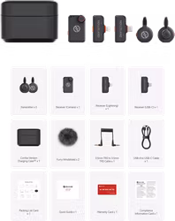 Hollyland Lark M2S  Ultimate Combo Wireless Microphone