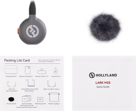 Hollyland LARK M2S Transmitter (Space Gray) Fit for Lark M2S
