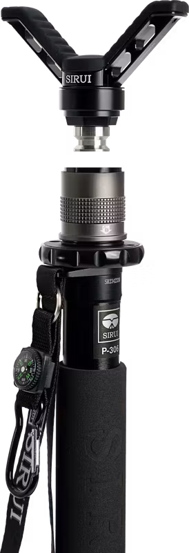 Sirui Monopod (Alu) Kit with Quick Release and Gun Clamp