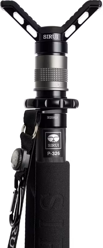 Sirui Monopod (Carbon) Kit with Quick Release and Gun Clamp