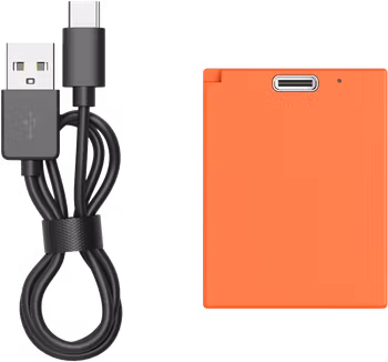 SmallRig 5088 USB-C Rechargeable Camera Battery NP-W126S  Orange