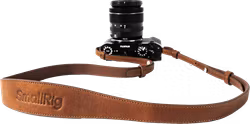 SmallRig 5209 Universal Leather Camera Shoulder Strap Brown