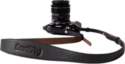 SmallRig 5208 Universal Leather Camera Shoulder Strap Black