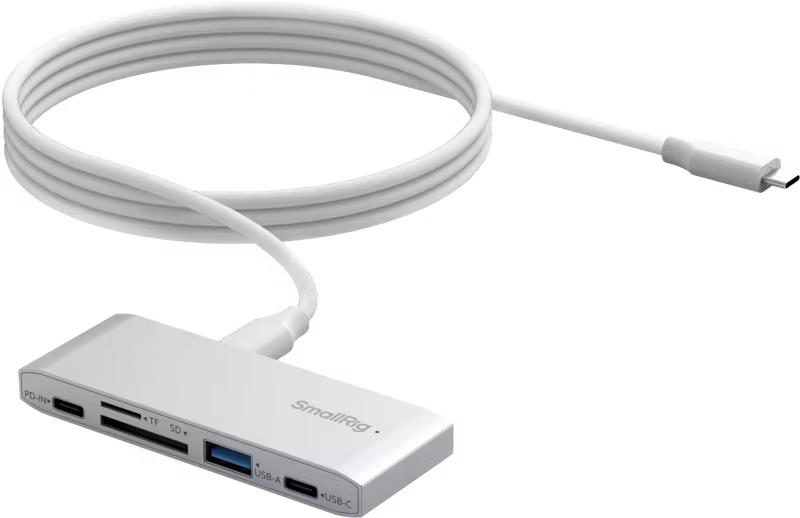 SmallRig 4746 5-in-1 Memory Card Reader for Travel Photography